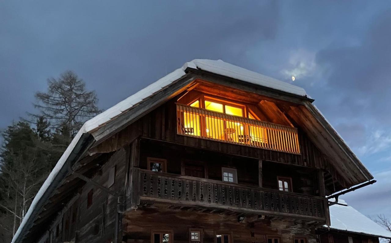 Charmante Gaestewohnung In Altem Bauernhaus In Alpiner Alleinlage Stanz Im Murztal Exterior foto