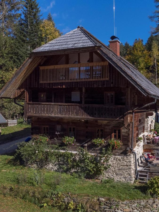 Charmante Gaestewohnung In Altem Bauernhaus In Alpiner Alleinlage Stanz Im Murztal Exterior foto