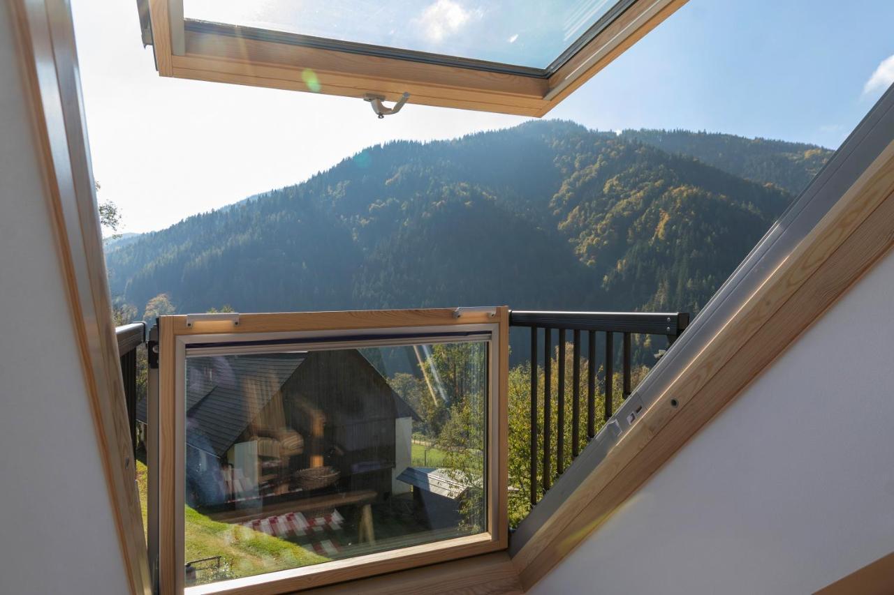 Charmante Gaestewohnung In Altem Bauernhaus In Alpiner Alleinlage Stanz Im Murztal Exterior foto