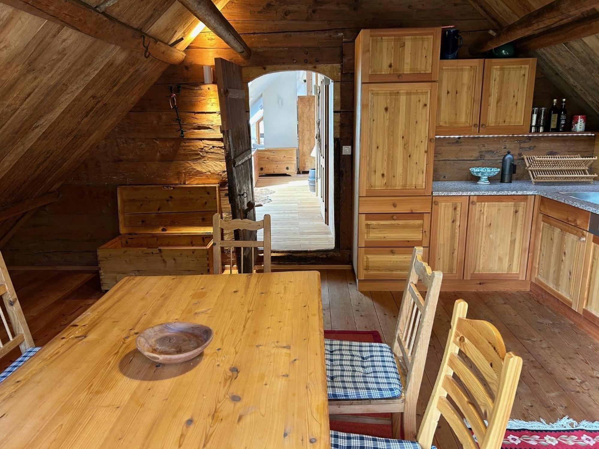 Charmante Gaestewohnung In Altem Bauernhaus In Alpiner Alleinlage Stanz Im Murztal Exterior foto