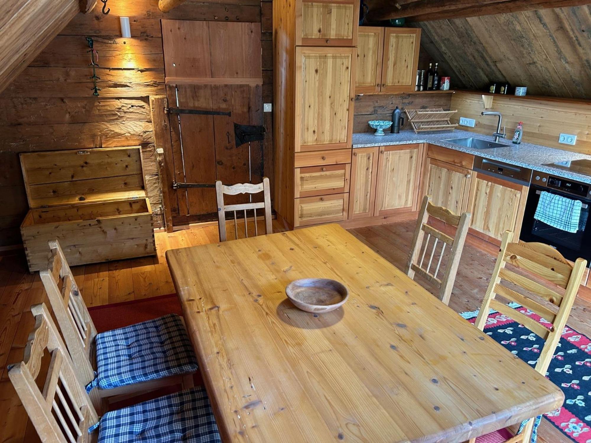 Charmante Gaestewohnung In Altem Bauernhaus In Alpiner Alleinlage Stanz Im Murztal Exterior foto